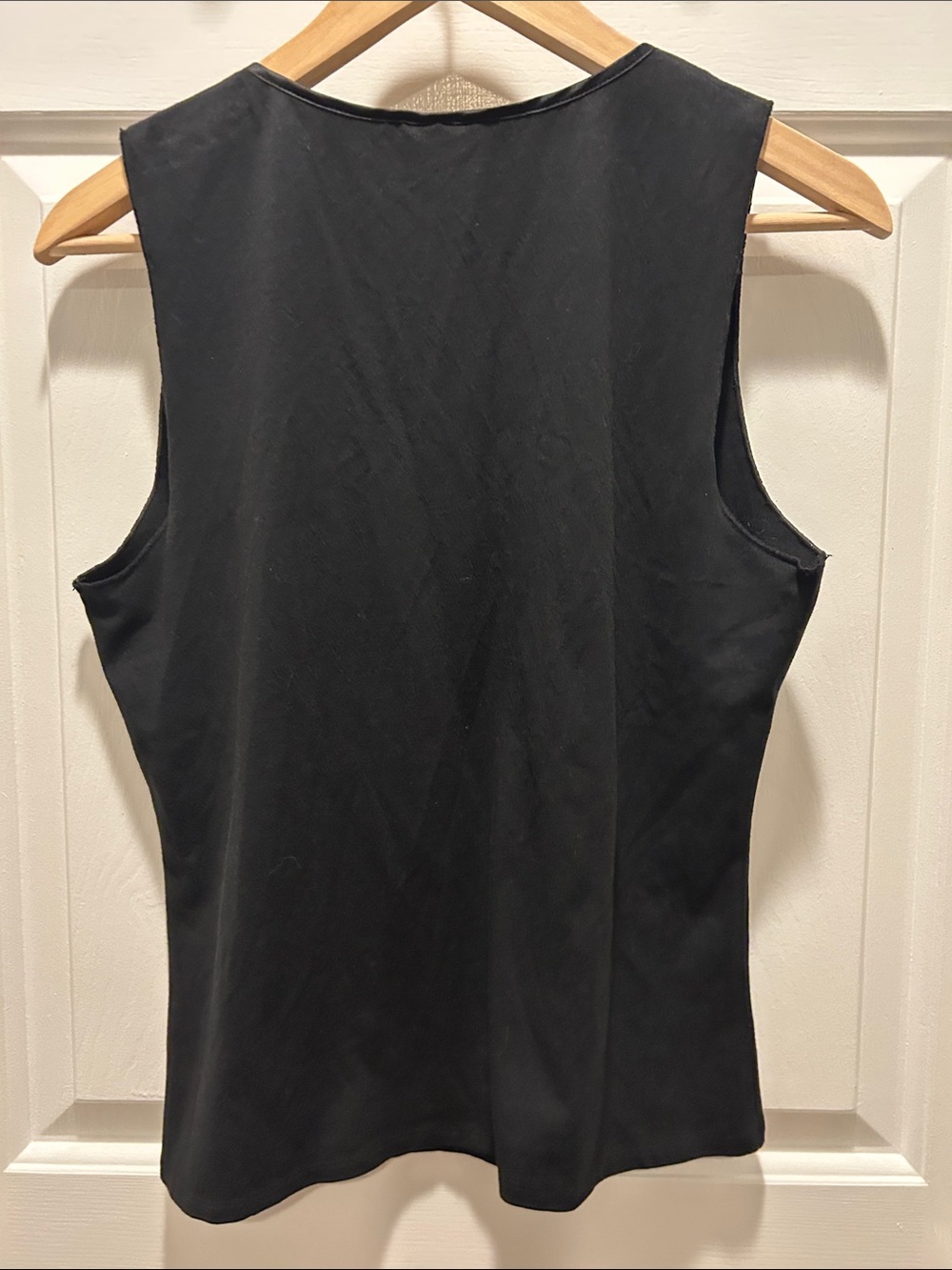 Magaschoni Black Ribbed-Shoulder Shell - Picture 4 of 4